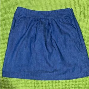 🎉🎉SOLD🎉🎉Francesca’s Medium Blue Skirt